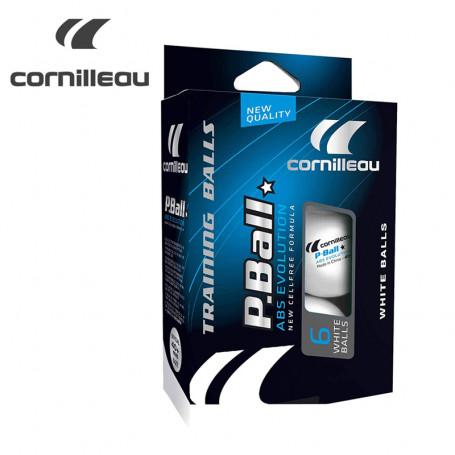 Balle de ping pong CORNILLEAU P.Ball Blanc Balle de ping pong CORNILLEAU P.Ball Blanc