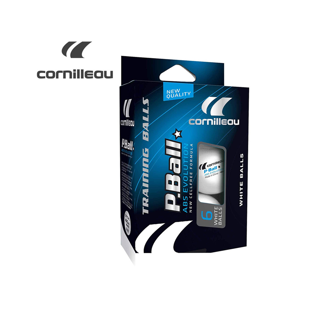 Balle de ping pong CORNILLEAU P.Ball Blanc