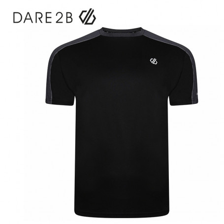 Tee-shirt Dare 2B Discernible Noir / Gris Homme