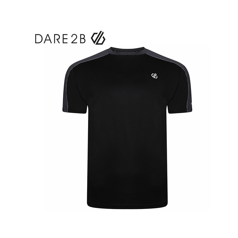 Tee-shirt Dare 2B Discernible Noir / Gris Homme