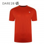 Tee-shirt Dare 2B Discernible Rouge Orangé Homme
