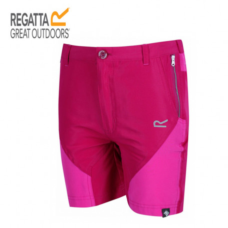 Short de randonnée REGATTA Sorcer Mountain Cerise Junior