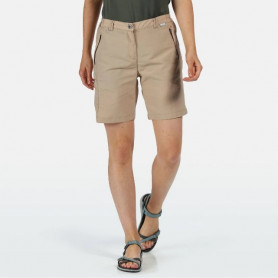 Short de randonnée REGATTA Chaska II Beige Femme