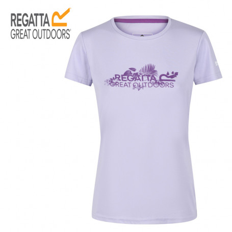 Tee-shirt de randonnée REGATTA Fingal V Lilas Femme