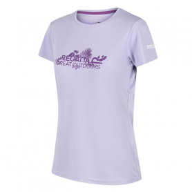 Tee-shirt de randonnée REGATTA Fingal V Lilas Femme