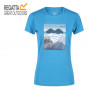 Tee-shirt de randonnée REGATTA Fingal V Bleu Femme