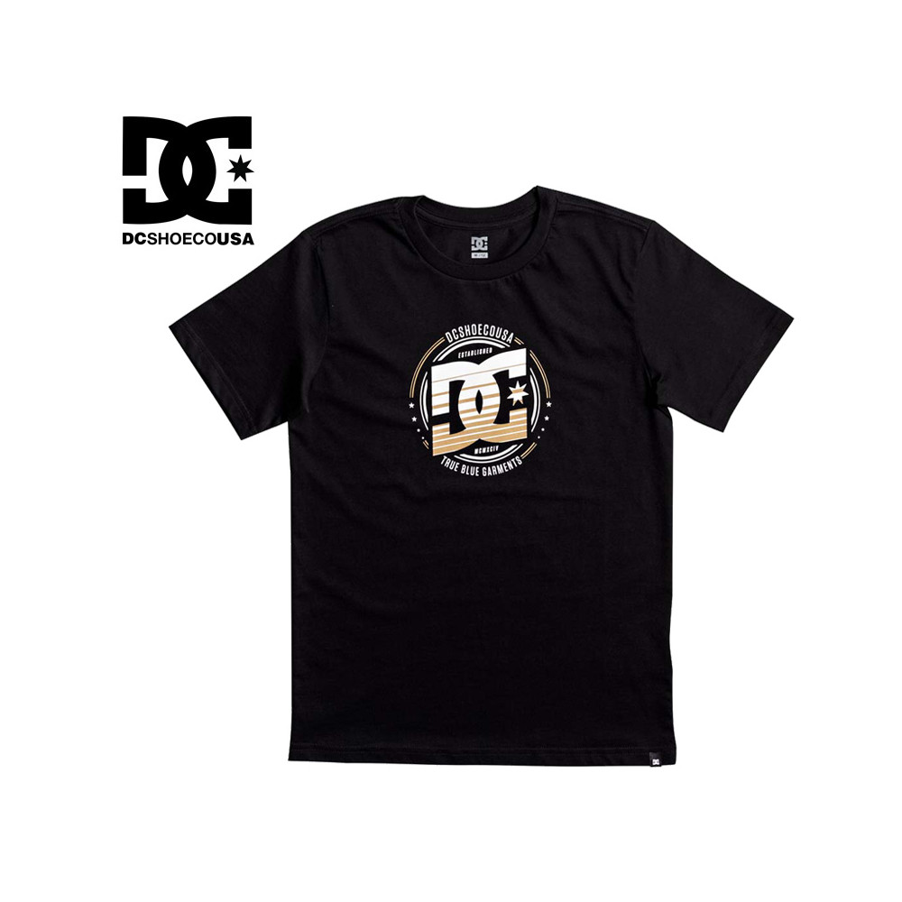 T-shirt DC SHOES Heraldy SS Noir Garçon