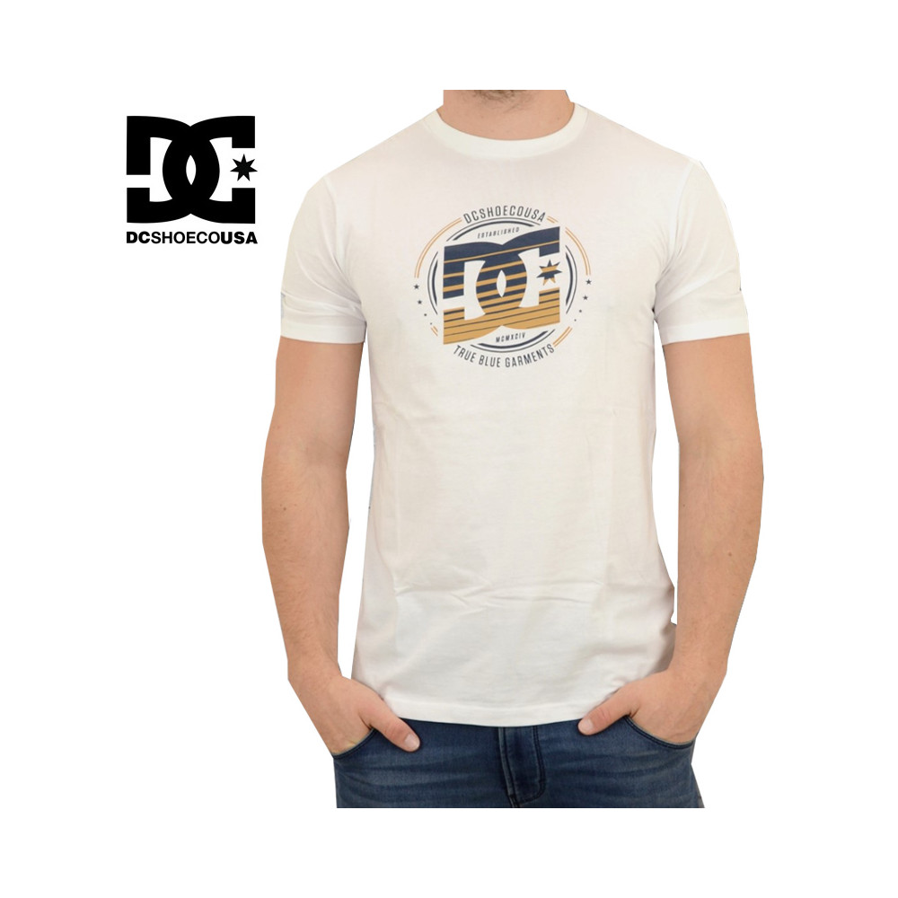 T-shirt DC SHOES Heraldy SS Blanc Garçon