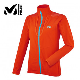 Veste ski de rando MILLET Touring Intense Orange Femme