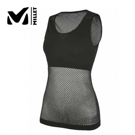 Débardeur MILLET Mesh 3D Noir Femme Débardeur MILLET Mesh 3D Noir Femme