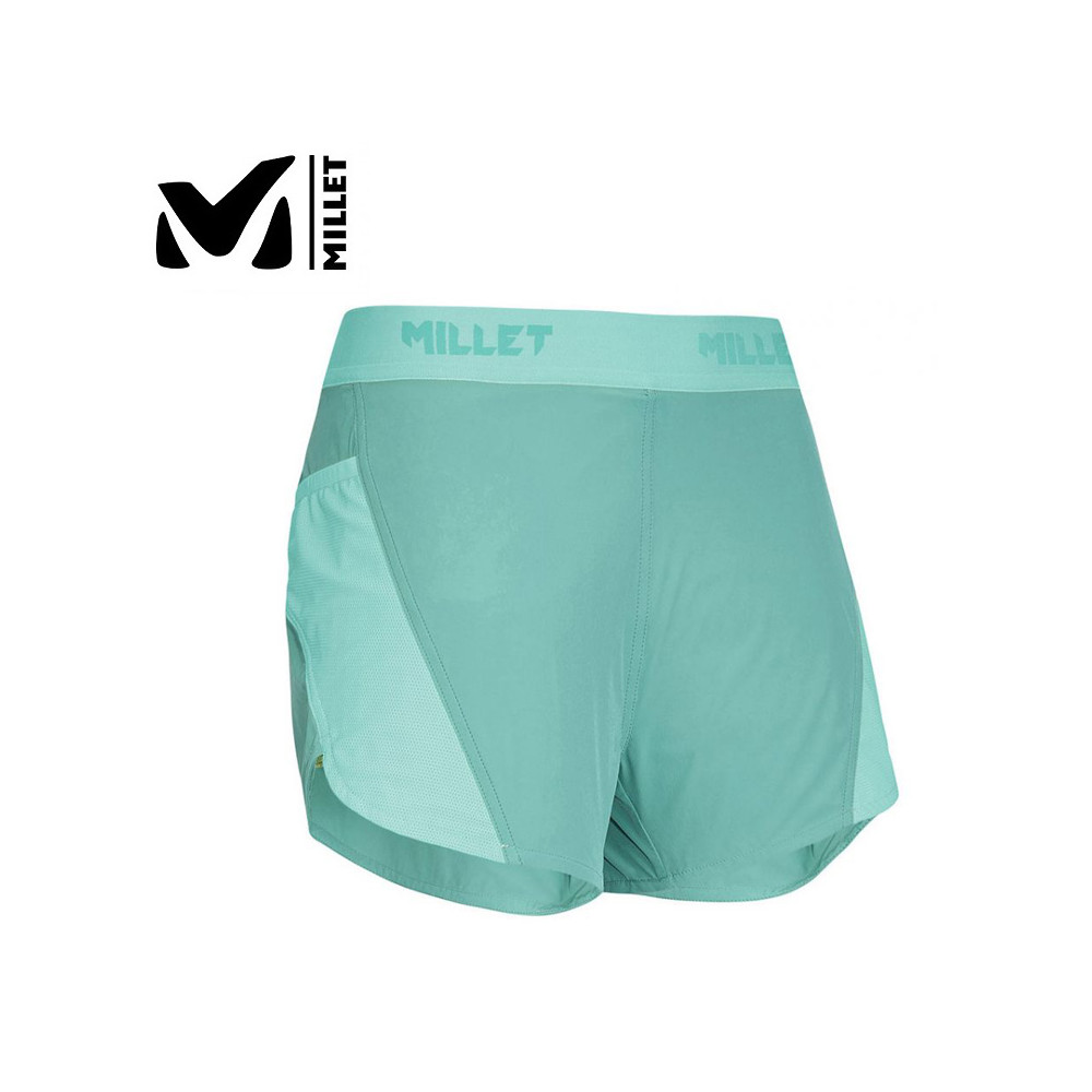 Short MILLET LTK Intense Vert Femme