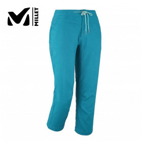 Pantalon d'escalade MILLET Babilonia Hemp Capri Bleu Femme