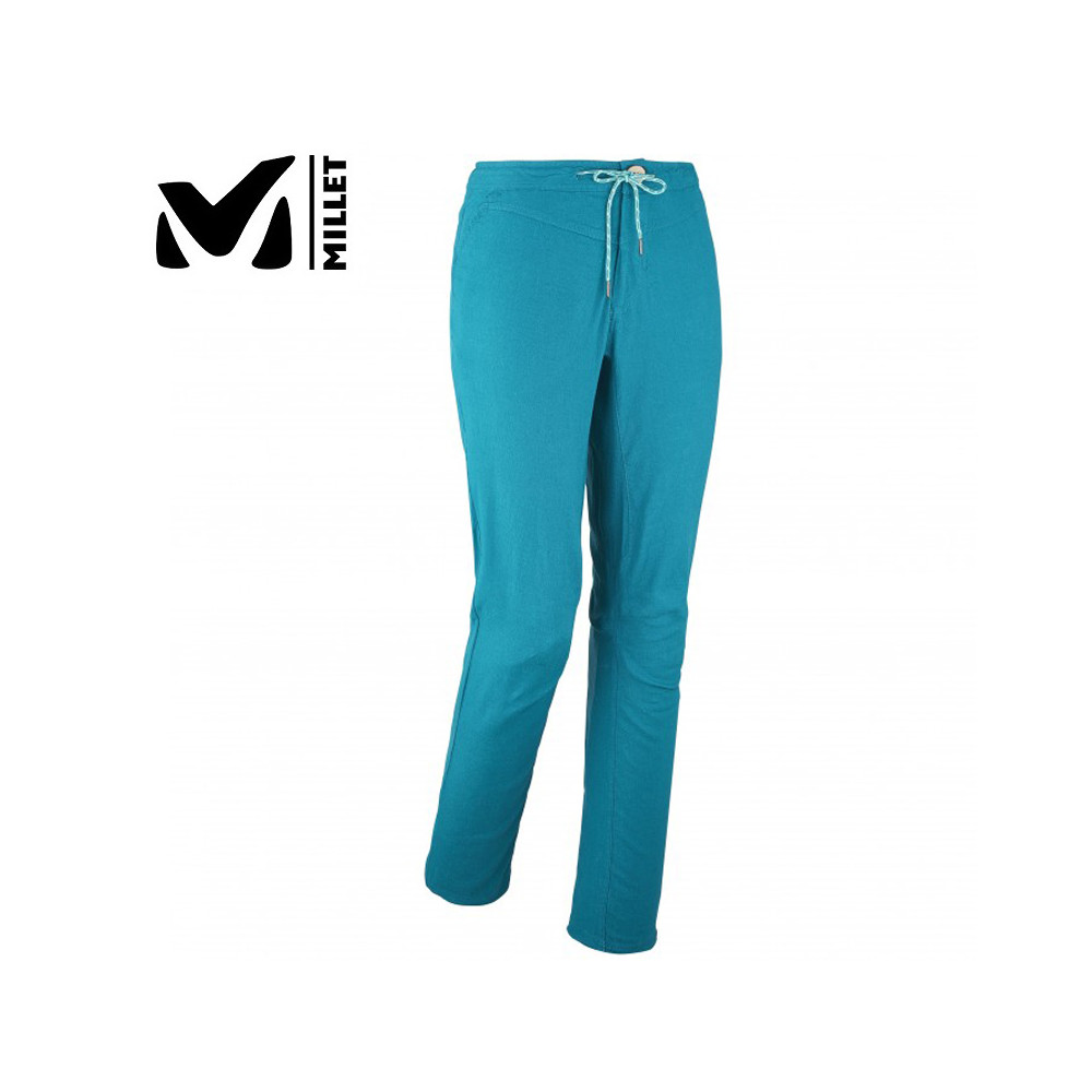 Pantalon d'escalade MILLET Babilonia Hemp Pant Bleu Femme