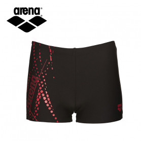 Maillot de bain ARENA Burst Noir / Rouge Junior