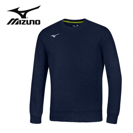 Sweat MIZUNO Terry Crew Bleu marine Junior