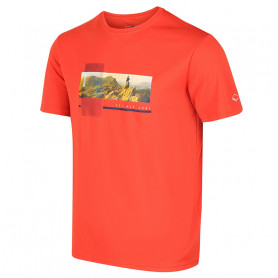 Tee-shirt de randonnée REGATTA Fingal V Orange Homme