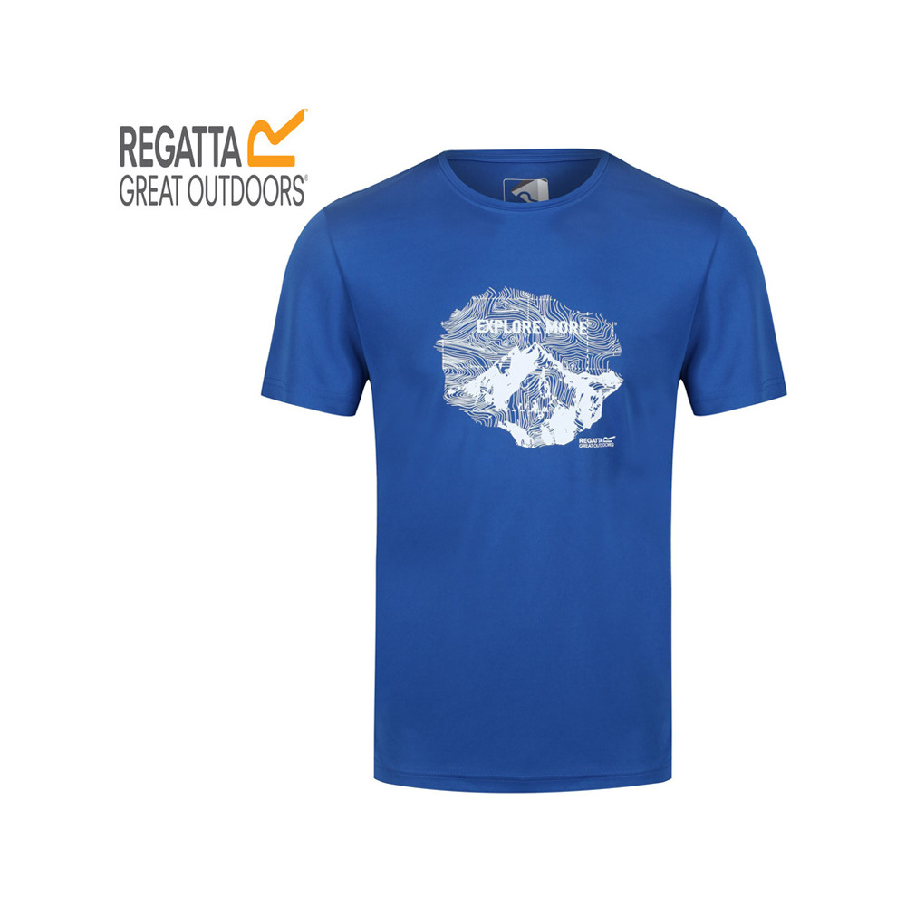 Tee-shirt de randonnée REGATTA Fingal V Bleu Homme