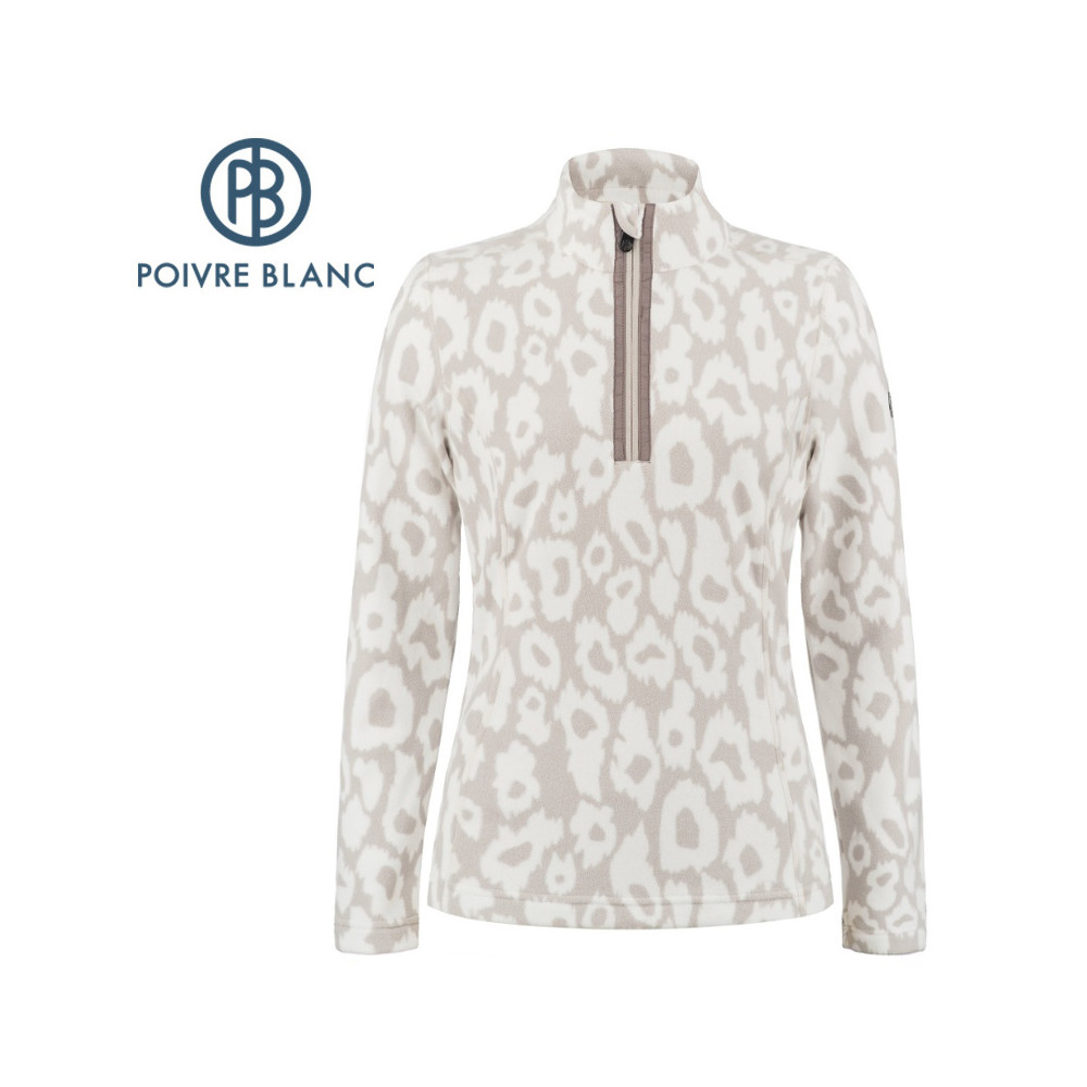 Veste polaire POIVRE BLANC W20-1540 WO Crème Femme