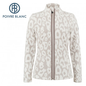 Veste polaire POIVRE BLANC W20-1500 WO Crème Femme