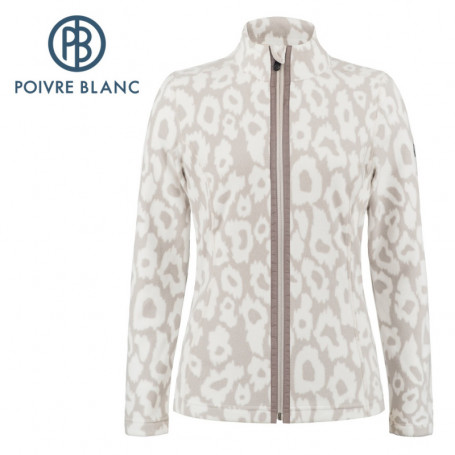 Veste polaire POIVRE BLANC W20-1500 WO Crème Femme