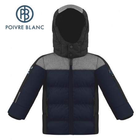 Blouson POIVRE BLANC W20-1215 BBBY Bleu marine BB Garçon