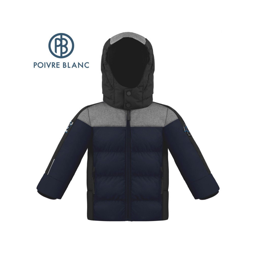 Blouson POIVRE BLANC W20-1215 BBBY Bleu marine BB Garçon