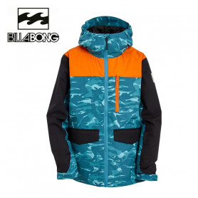 Veste de ski BILLABONG  All days Vert / Orange Junior