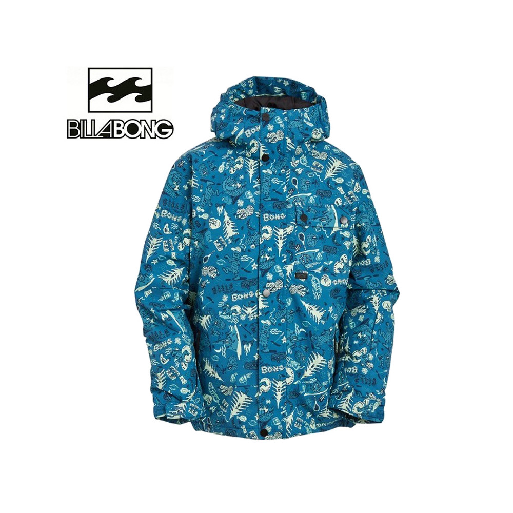 Veste de ski BILLABONG Arcade Imprimé bleu Junior