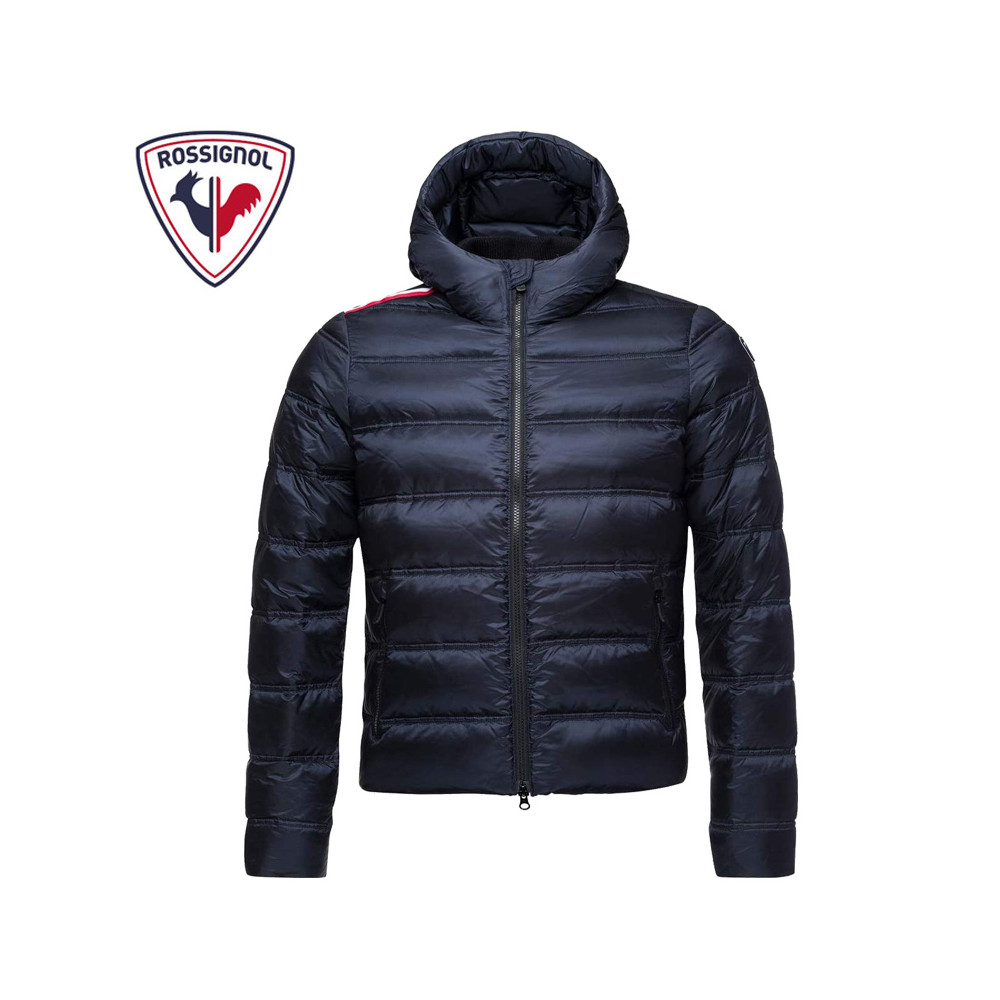 Veste Zippée Doublée Polaire À Capuche Homme (Saison 2020) Bleu Marine