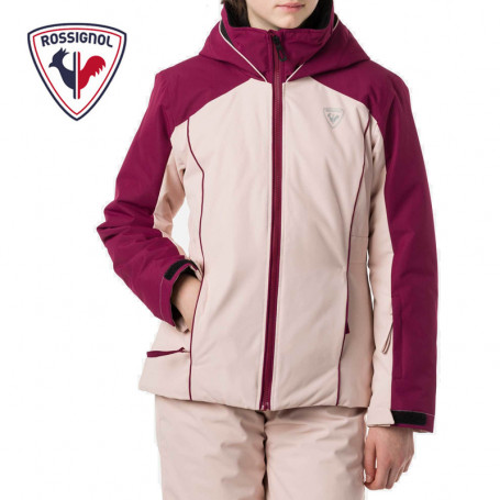 Veste de ski ROSSIGNOL Girl Fonction Jacket Prune / Rose Fille Veste de ski ROSSIGNOL Girl Fonction Jacket Prune / Rose Fille