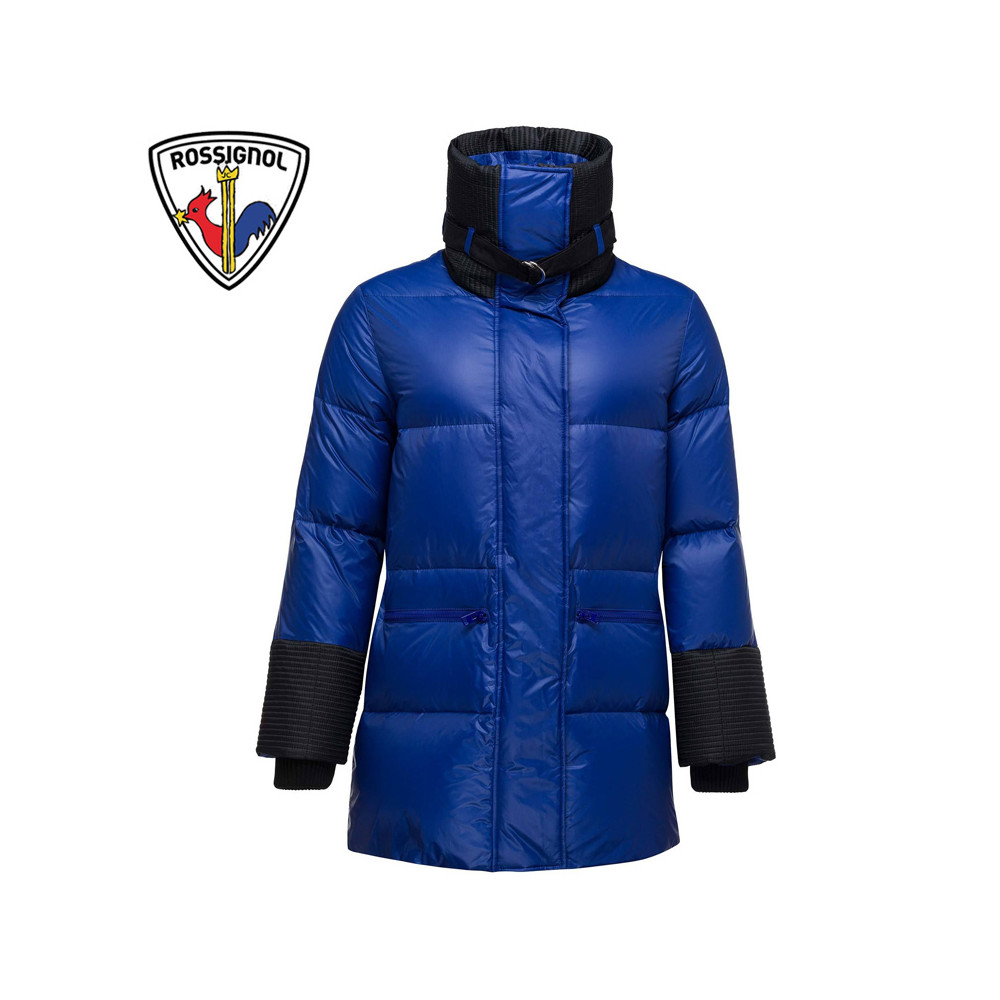 Manteau ROSSIGNOL JCC Wifi Down Bleu Femme