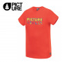 T-shirt PICTURE ORGANIC Otto Tee Rouge orangé Junior