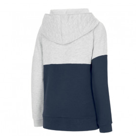 Sweat PICTURE ORGANIC Jully Gris / Bleu marine Femme