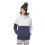Sweat PICTURE ORGANIC Jully Gris / Bleu marine Femme
