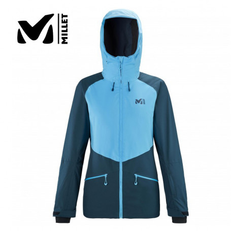 Veste de ski MILLET Roldal Bleu clair / Bleu marine Femme