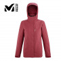 Veste MILLET Pobeda 3 en 1 Rouge chiné Femme