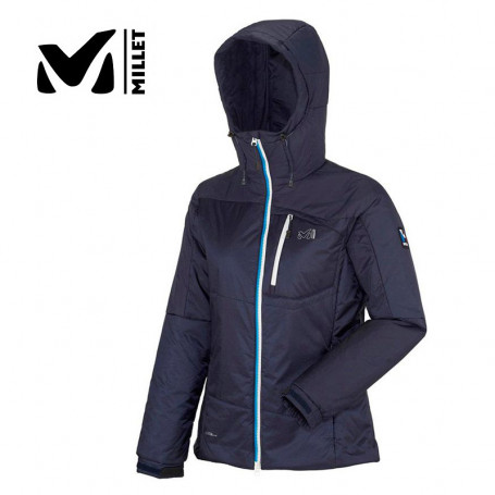 Doudoune  MILLET Trilogy Primaloft Hoodie Bleu Femme