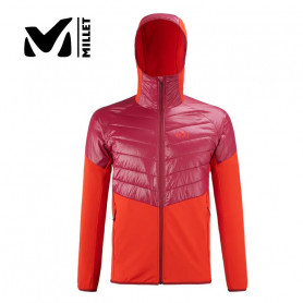 Veste bi-matière MILLET Renoso Hoodie Rouge Homme