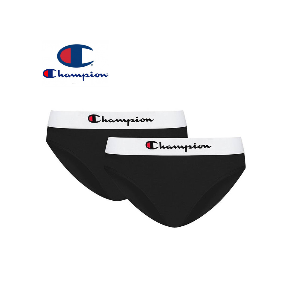 Lot de 2 Culottes CHAMPION Noir Femme