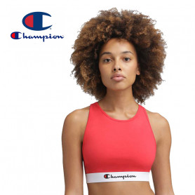 Brassière haute CHAMPION Rouge Femme