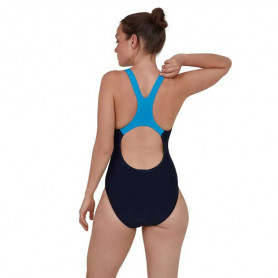 Maillot de bain SPEEDO Tech Placement Medalist Noir / Bleu Femme