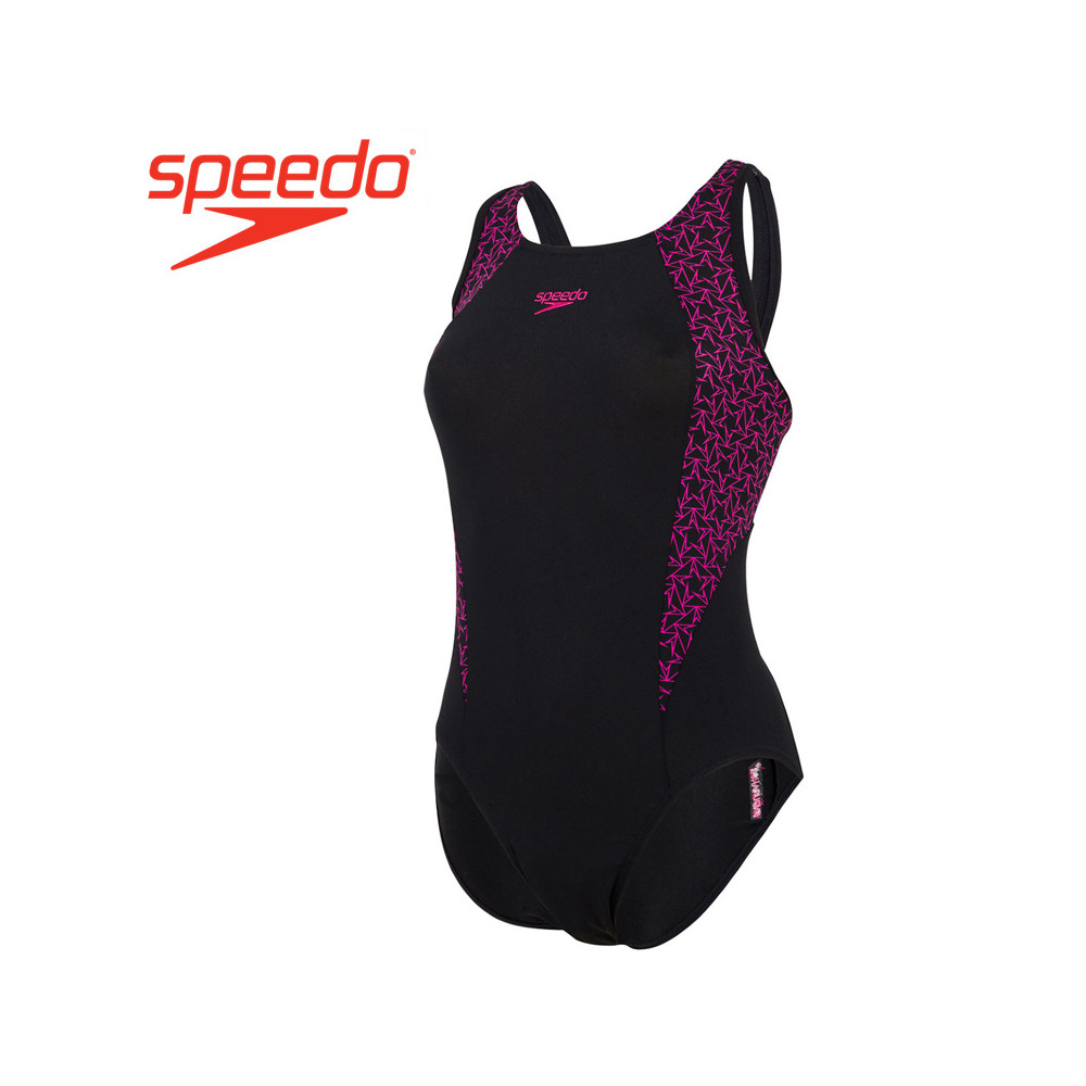 Maillot de bain SPEEDO Boomstar Splice Noir / Rose Femme