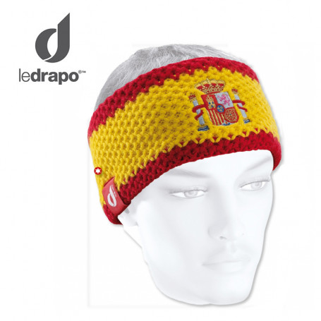 Bandeau LE DRAPO Espagne Rouge / Jaune Unisexe