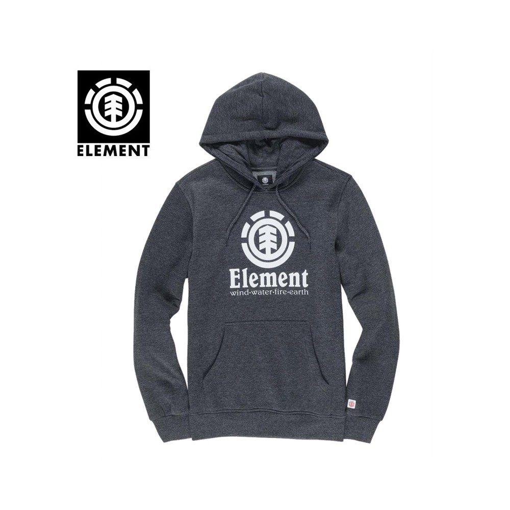 Sweat ELEMENT Vertical Hood Gris Junior