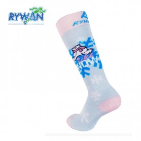 Chaussettes de ski enfant Ski Warm Junior Pink/Corail