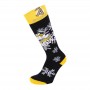 Chaussettes de ski RYWAN Snow Kidz Noir / Moutarde Junior