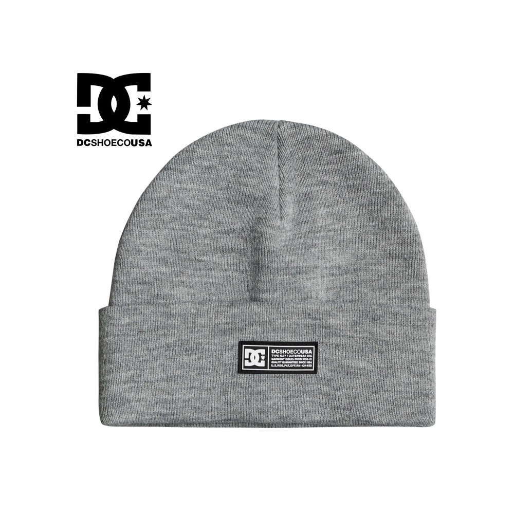 Bonnet à revers DC SHOES Label Youth Gris Junior