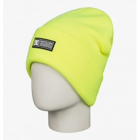 Bonnet à revers DC SHOES Label Youth Jaune fluo Junior