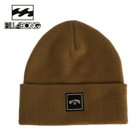 Bonnet à revers BILLABONG Stacked Café Unisexe