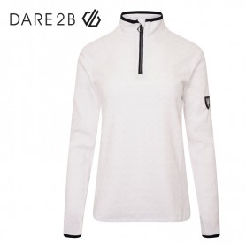 Polaire 1/2 zip DARE 2B Savvy Blanc Femme